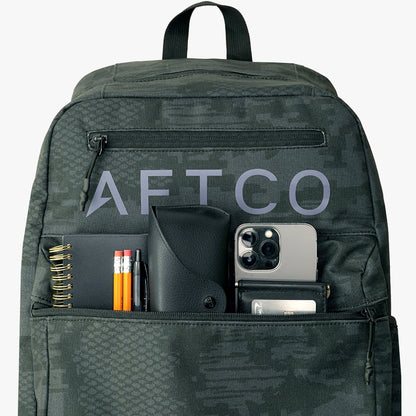 Forest Grouper Camo Schoolie Backpack / AFTCO Best Seller