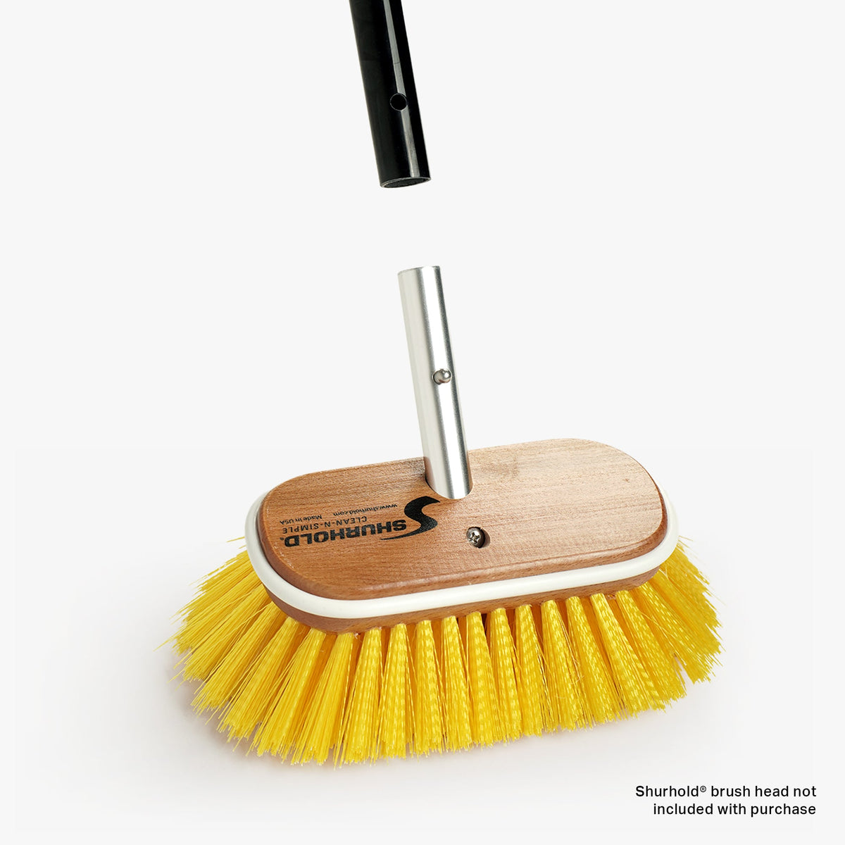 Black Fiberglass Deck Brush / AFTCO Great Value