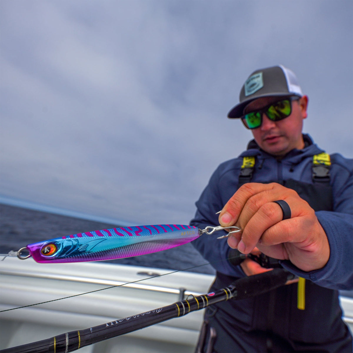 Blue Pink Blue Fever Hybrid / AFTCO Latest