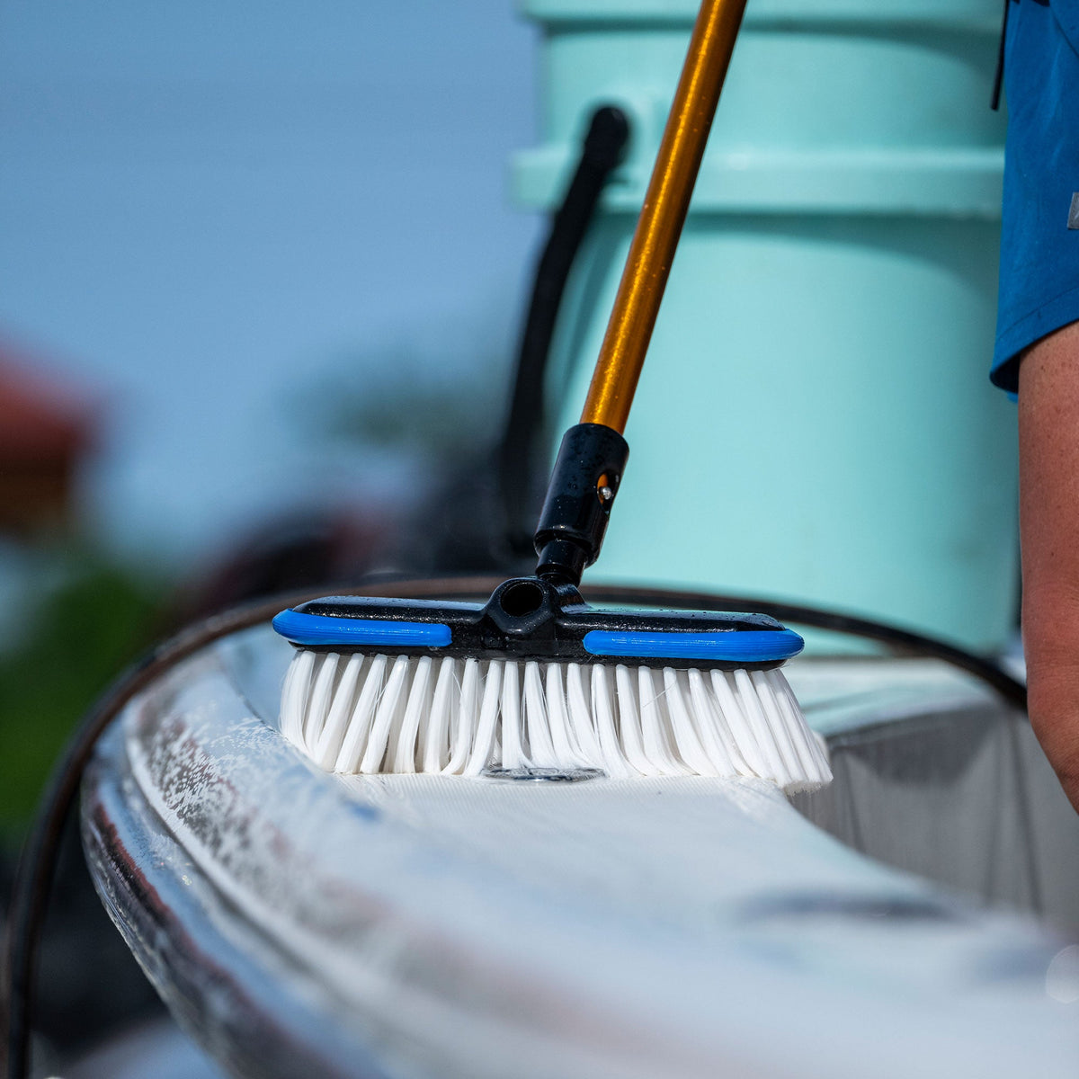 Gold Aluminum Boat Deck Brush / AFTCO Sale