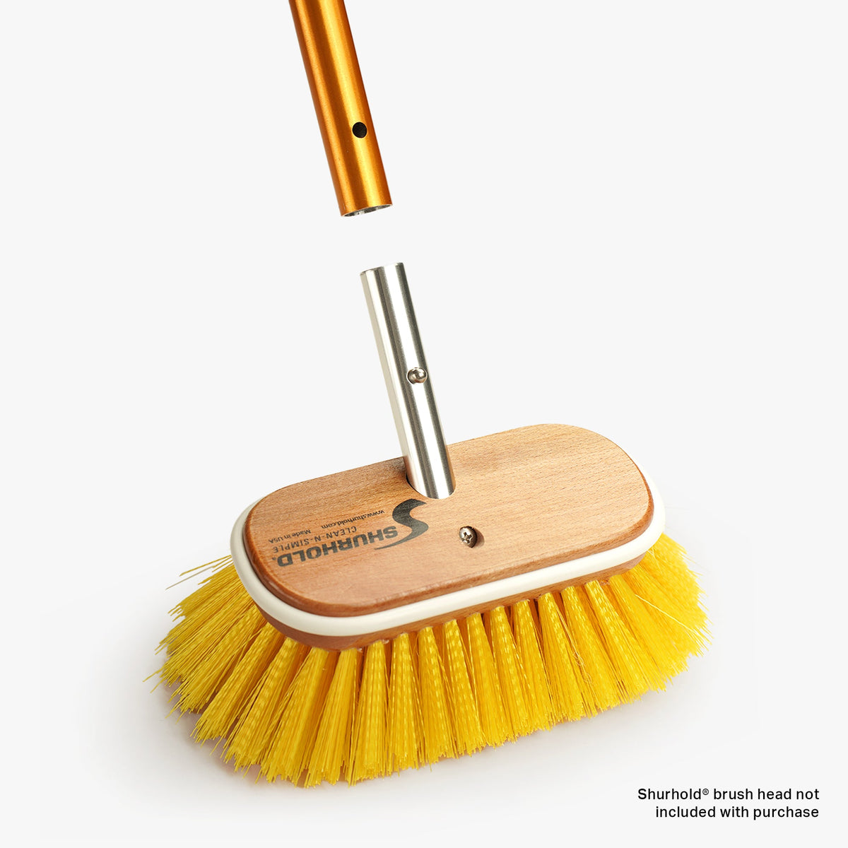 Gold Aluminum Boat Deck Brush / AFTCO Sale