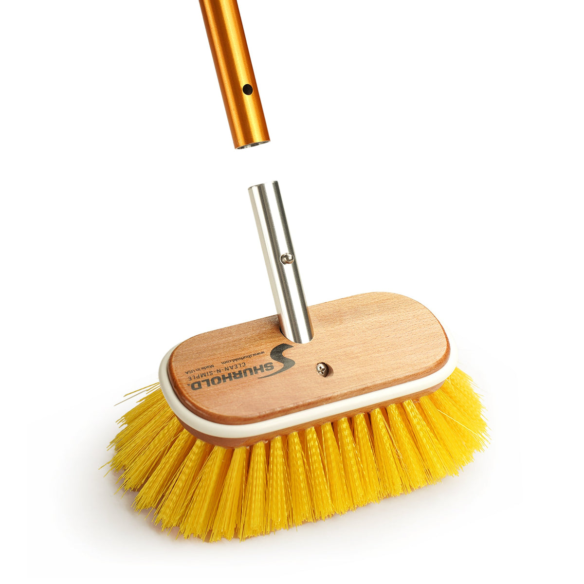 Gold Aluminum Boat Deck Brush / AFTCO Sale