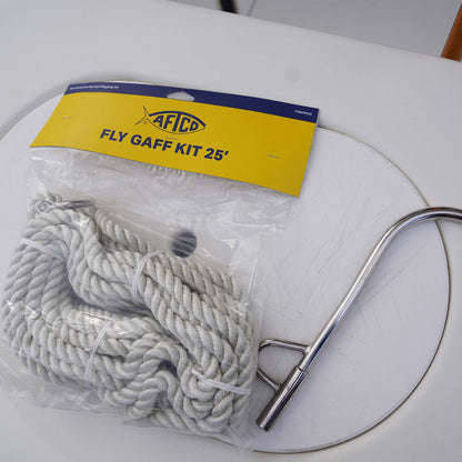 White Fly Gaff Rope Kit 25' / AFTCO Hot Sale