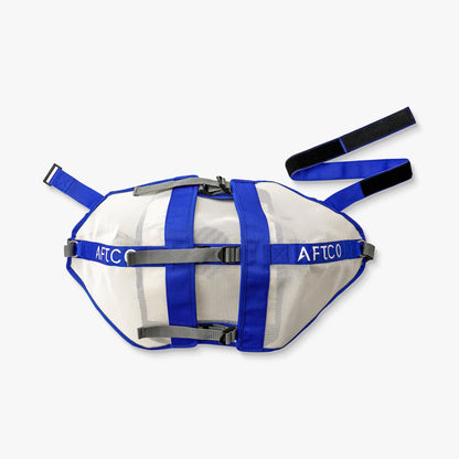 White Maxforce Lite Fishing Harness / AFTCO New