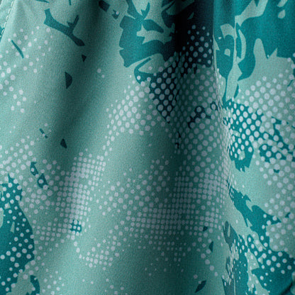 Dark Sea Storm Camo Strike Printed Swim Trunks / AFTCO Latest
