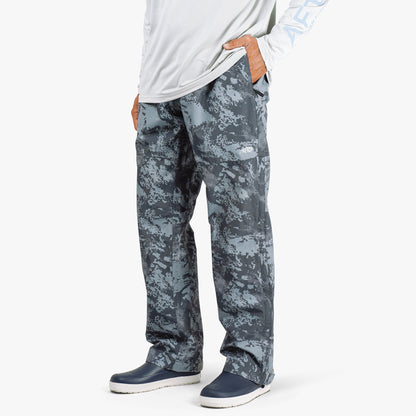 Steel Storm Camo Crossing Printed Camo Fishing Pants / AFTCO Sale