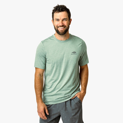 Athletic Heather United Short Sleeve Sun Protection Shirt / AFTCO Trending