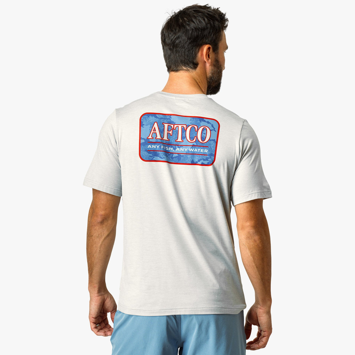 Athletic Heather Undercover Short Sleeve Sun Protection Shirt / AFTCO Value