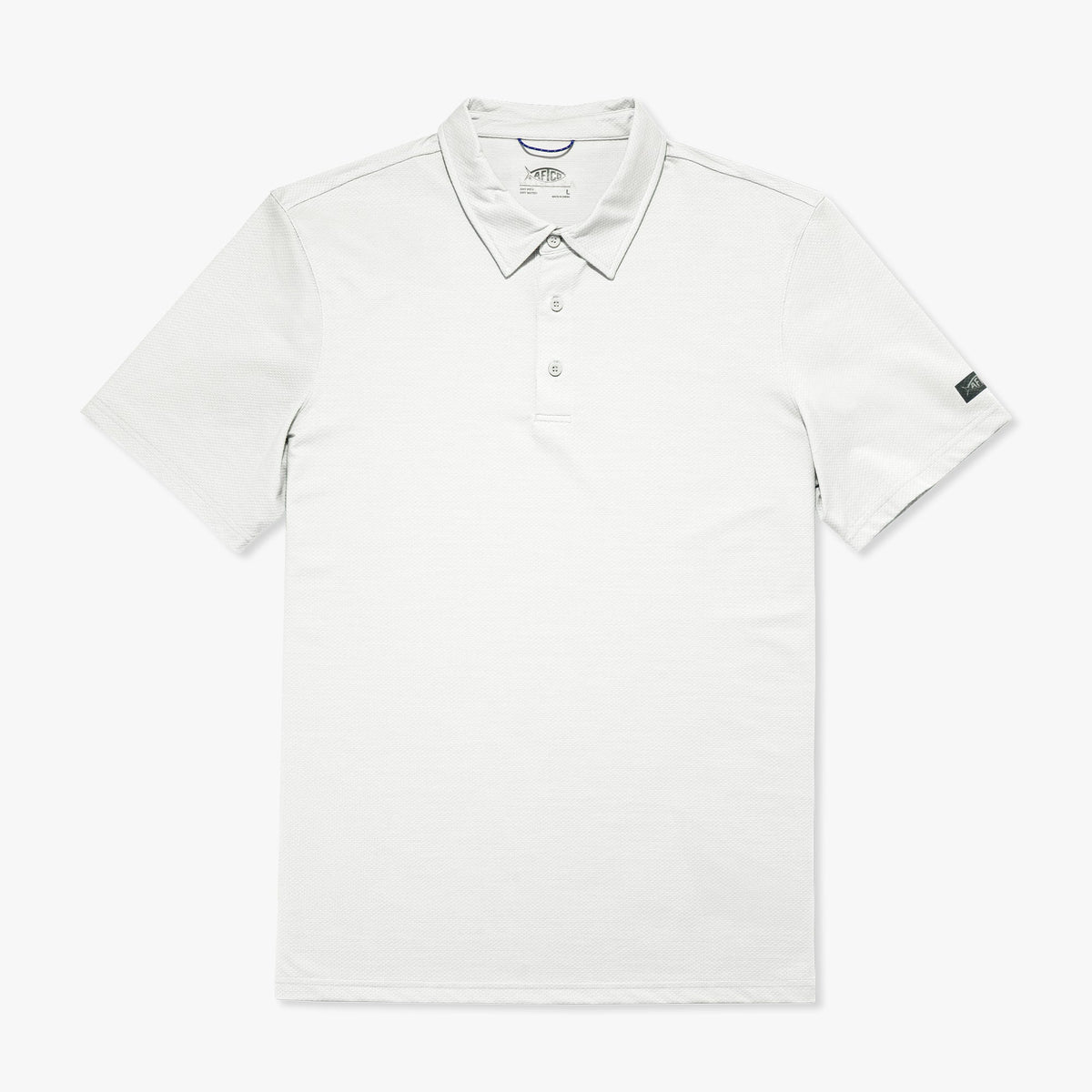 Airy Blue Heather Adapt Performance Polo Shirt / AFTCO Special Offer