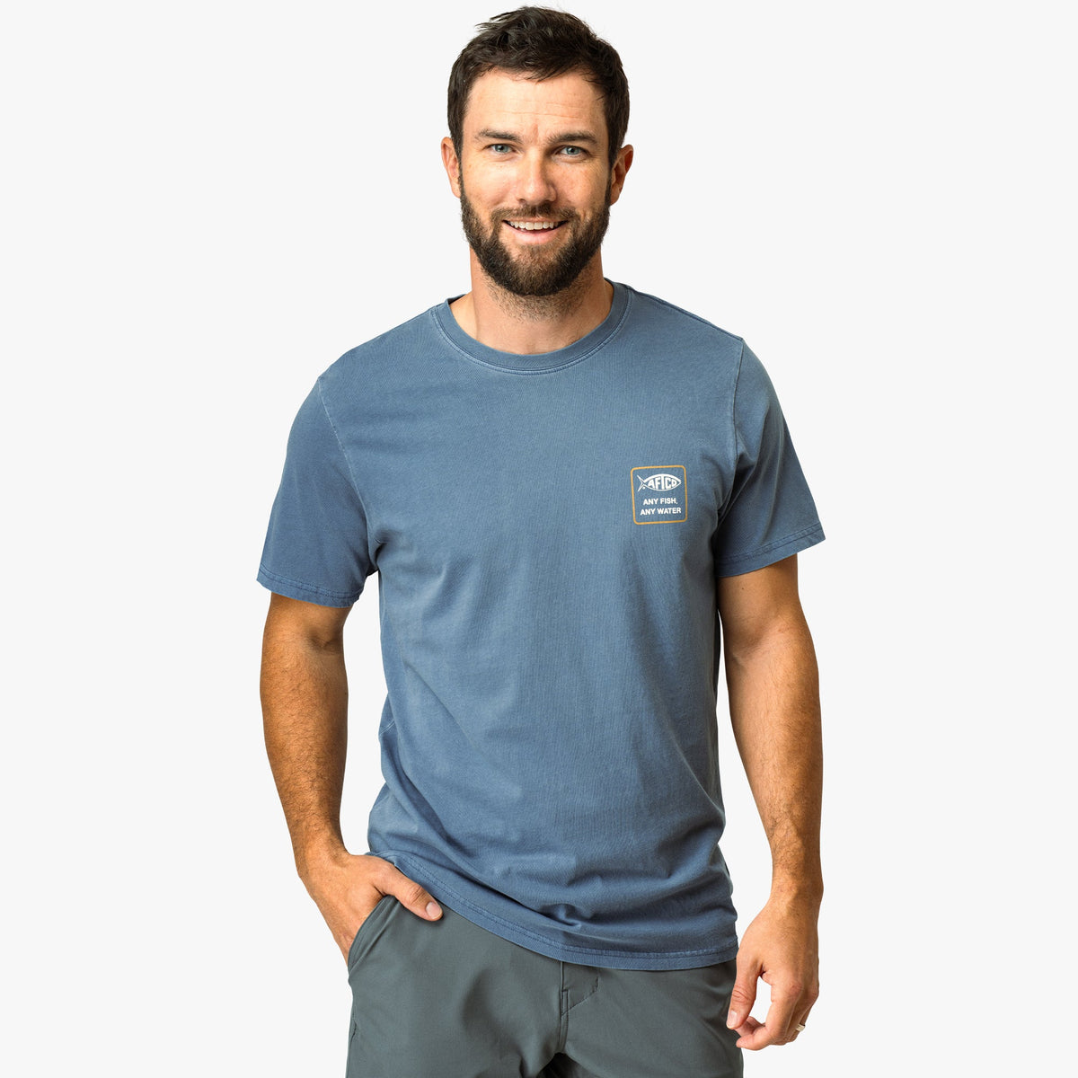 Bering Sea FYOF Short Sleeve Men's Fishing T-Shirt / AFTCO Best Price