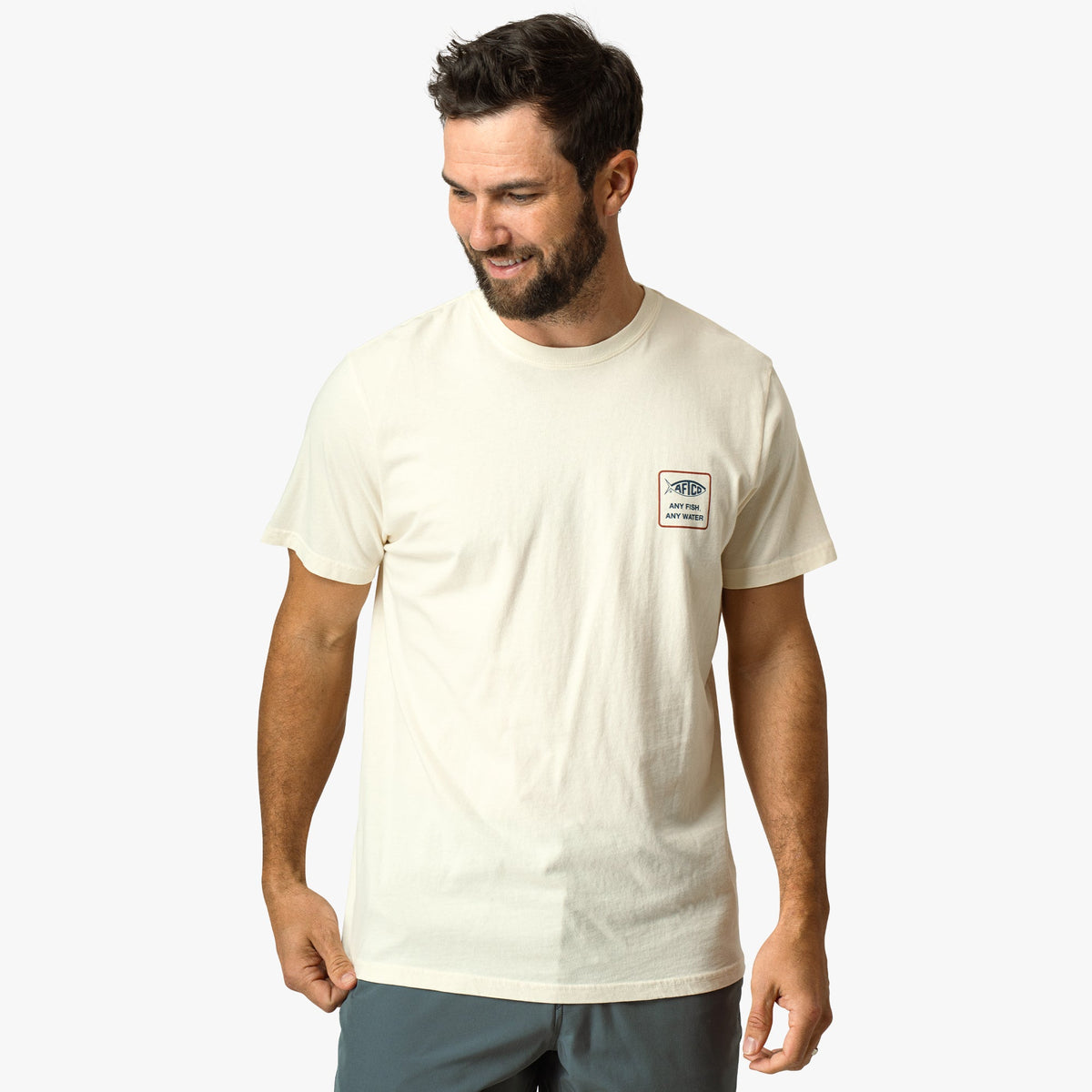 Bering Sea FYOF Short Sleeve Men's Fishing T-Shirt / AFTCO Best Price