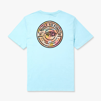 Clearwater Tropics Short Sleeve Men's Fishing T-Shirt / AFTCO Everyday