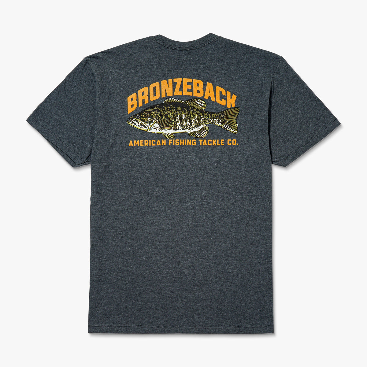 Charcoal Heather Bronzeback Short Sleeve Fishing T-Shirt / AFTCO Quality