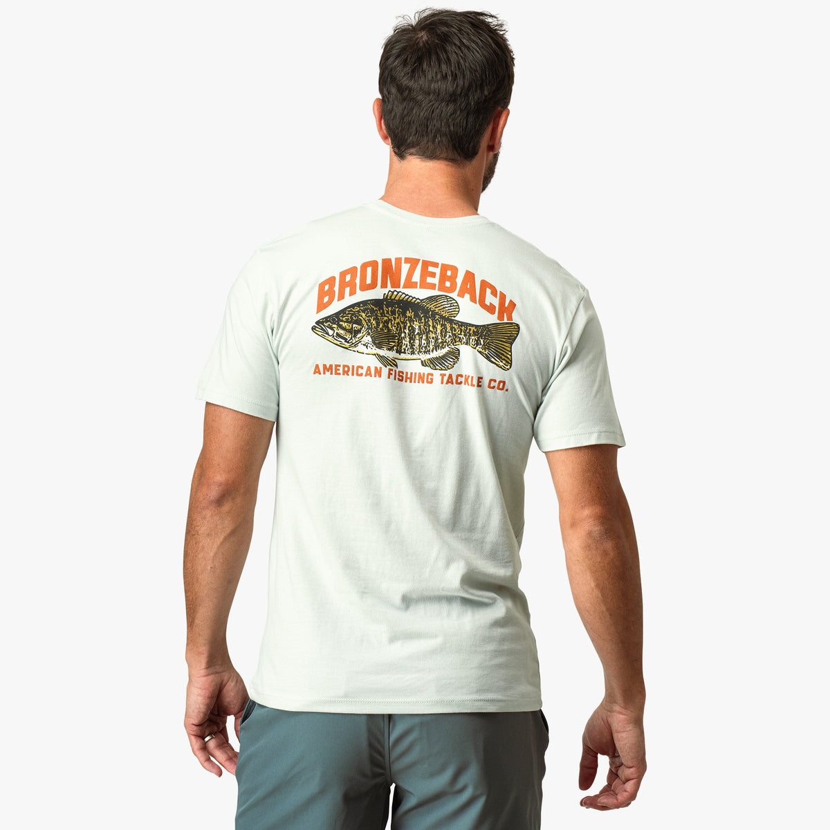 Charcoal Heather Bronzeback Short Sleeve Fishing T-Shirt / AFTCO Quality
