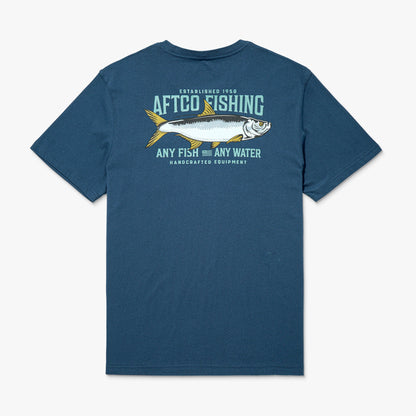 Melon Big Scale Short Sleeve Fishing T-Shirt / AFTCO Popular