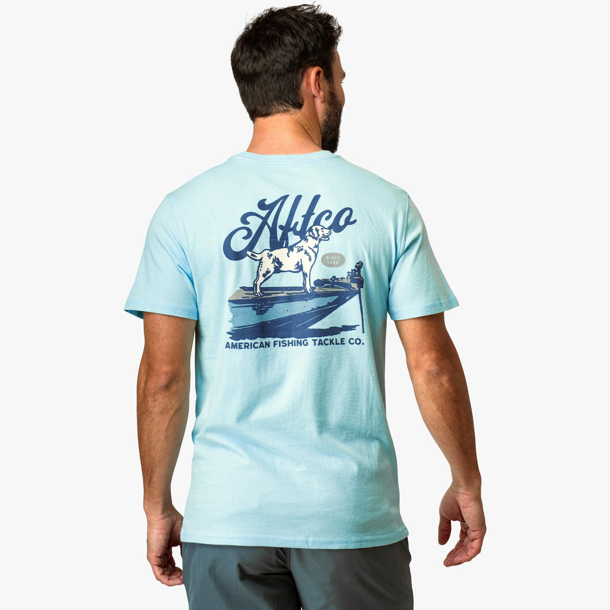 Clearwater Co Pilot Short Sleeve Men's Fishing T-Shirt / AFTCO New