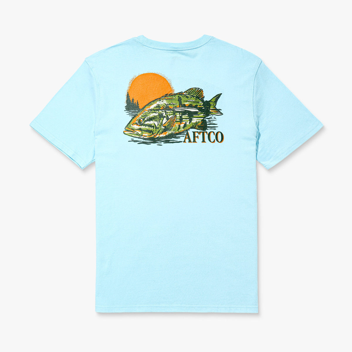 Clearwater Reflection Short Sleeve Fishing T-Shirt / AFTCO Value