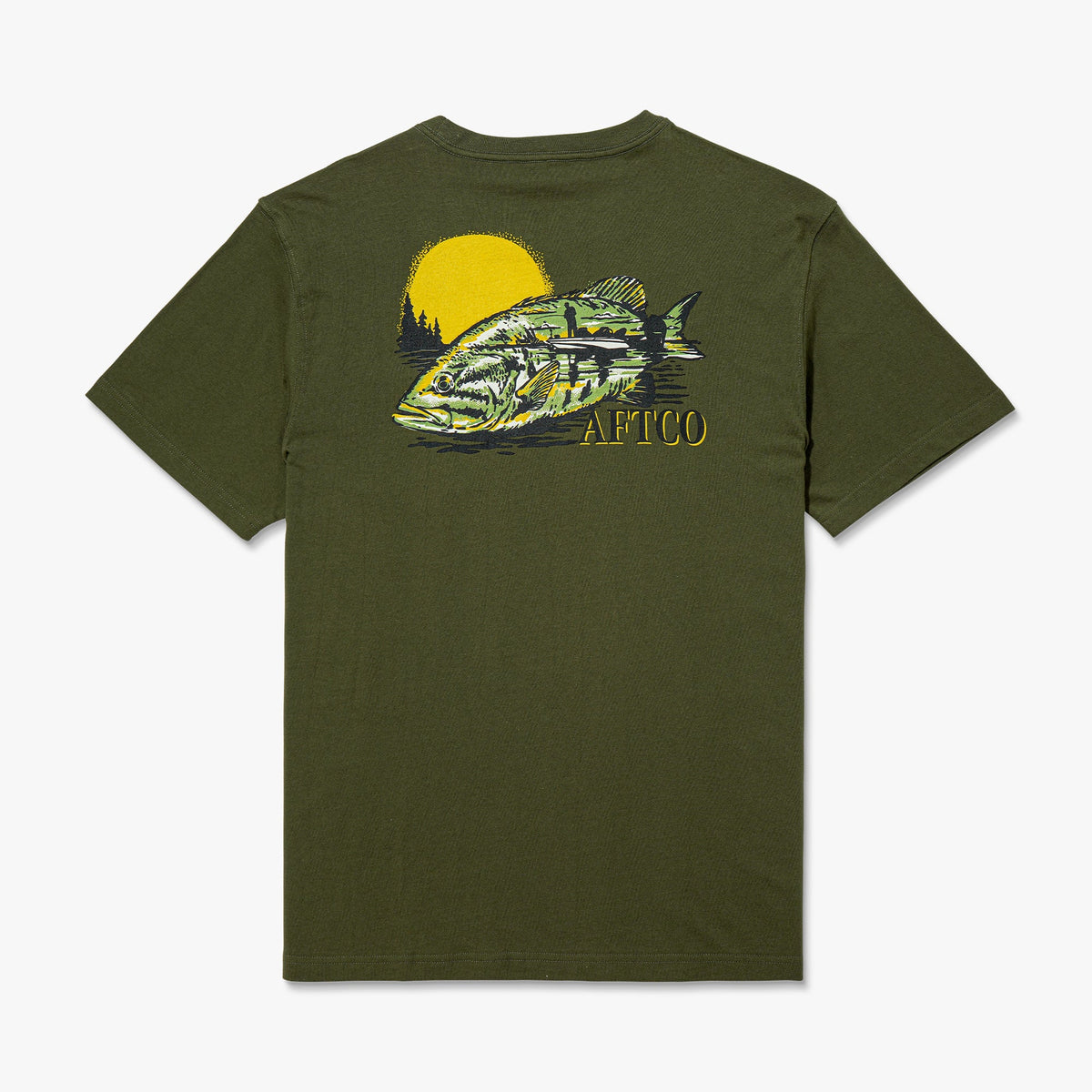 Clearwater Reflection Short Sleeve Fishing T-Shirt / AFTCO Value