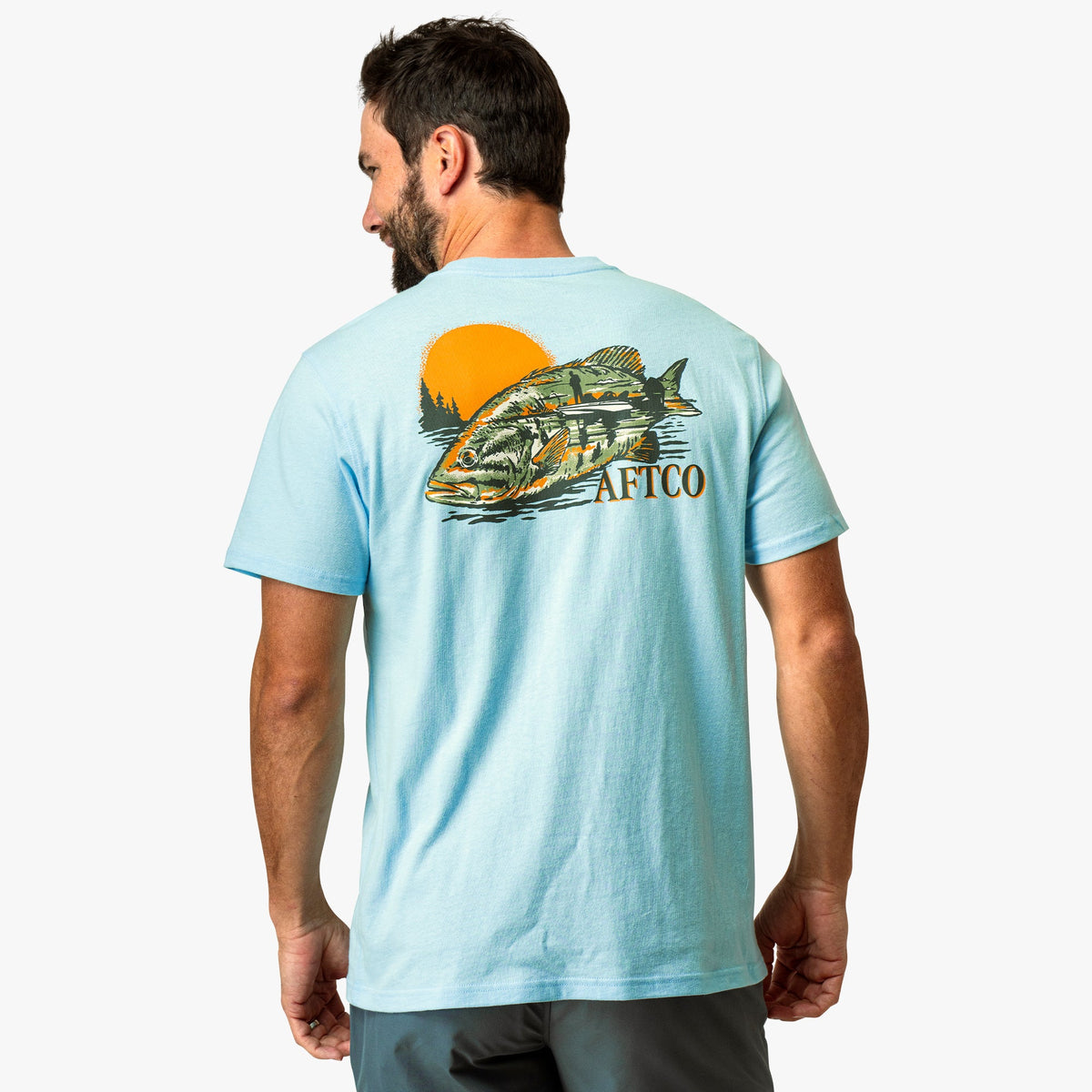 Clearwater Reflection Short Sleeve Fishing T-Shirt / AFTCO Value