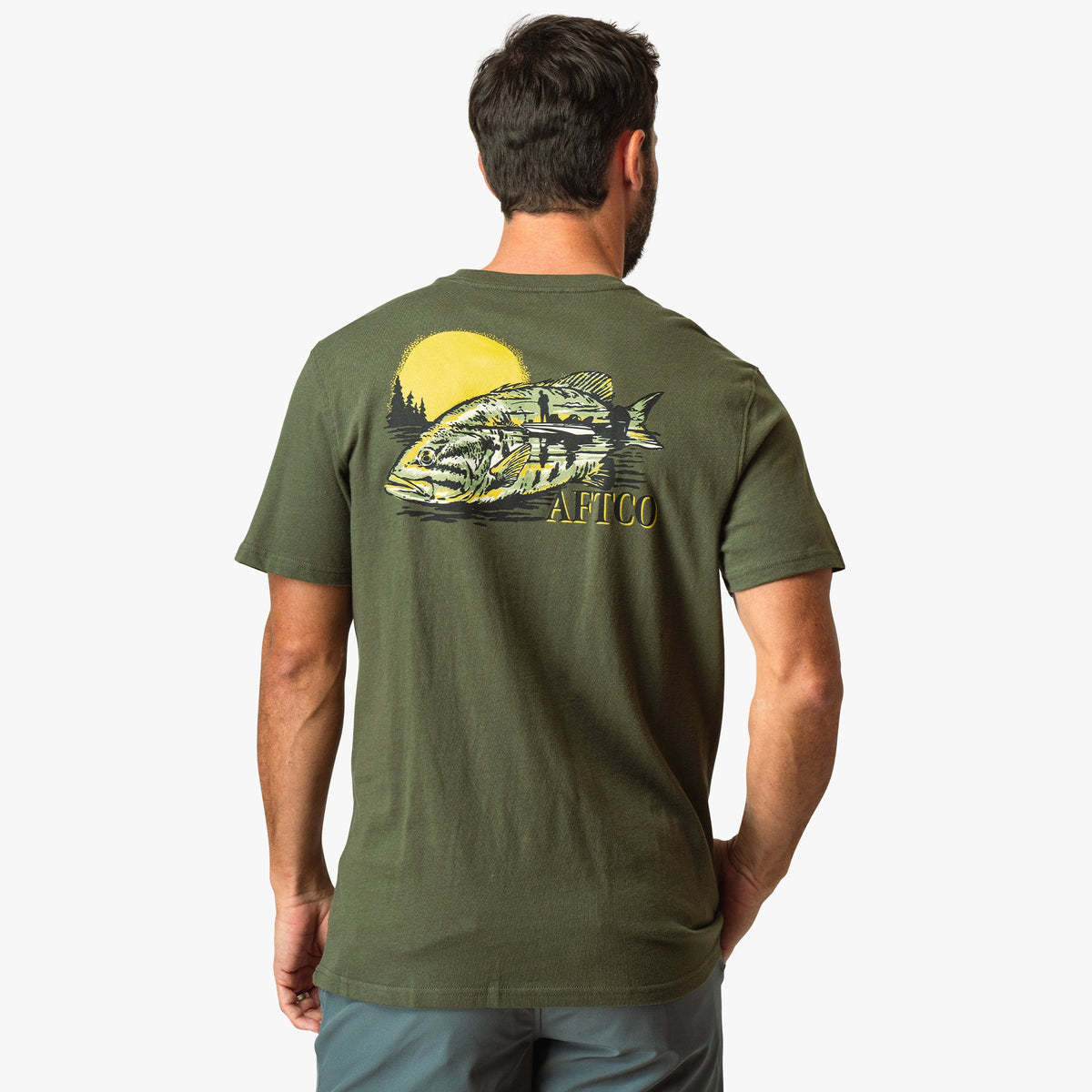Clearwater Reflection Short Sleeve Fishing T-Shirt / AFTCO Value