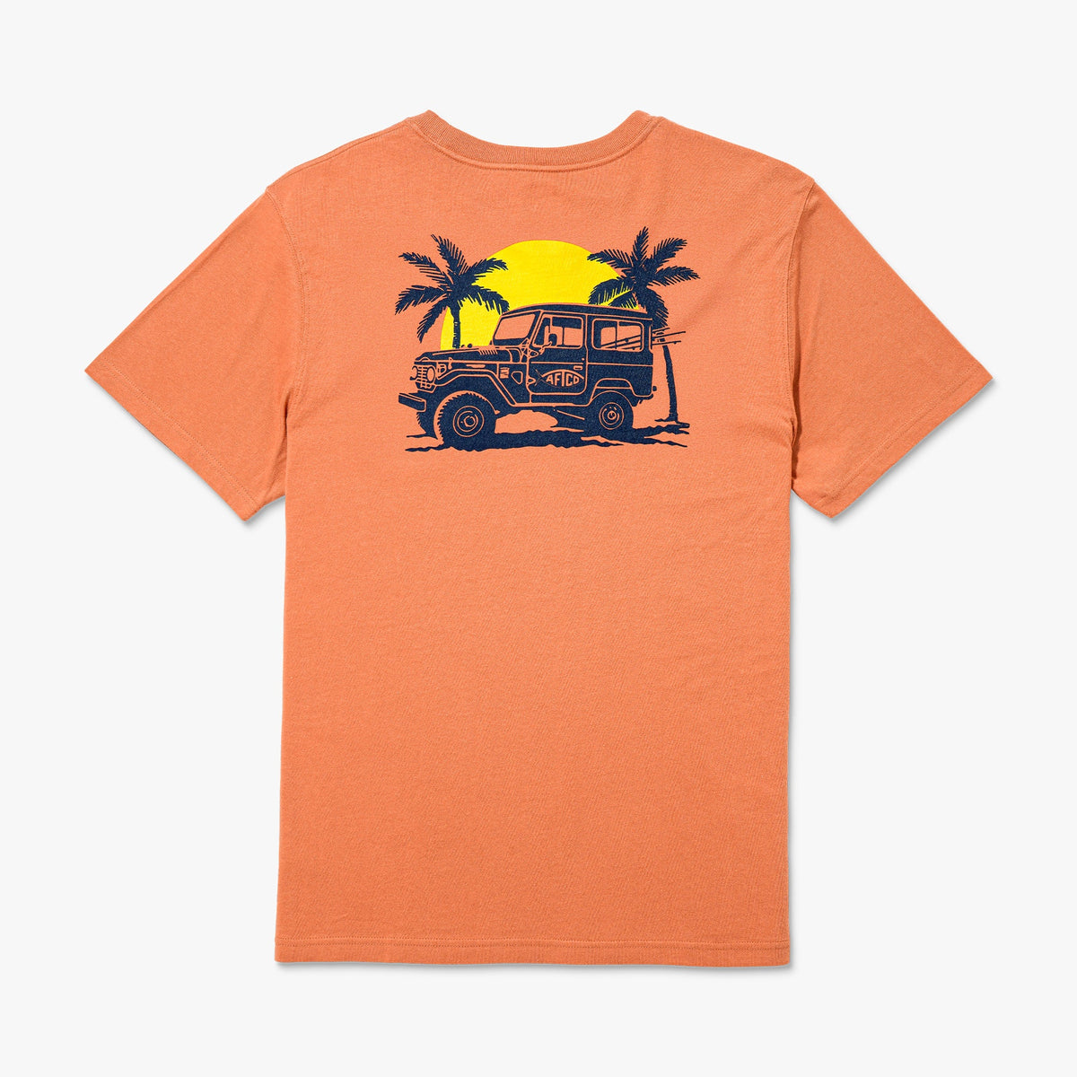 Melon Nomad Short Sleeve Men's Fishing T-Shirt / AFTCO Best Price