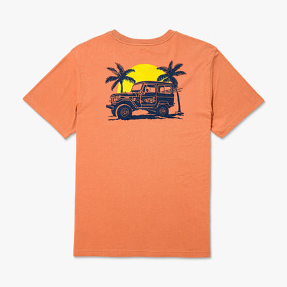 Melon Nomad Short Sleeve Men's Fishing T-Shirt / AFTCO Best Price