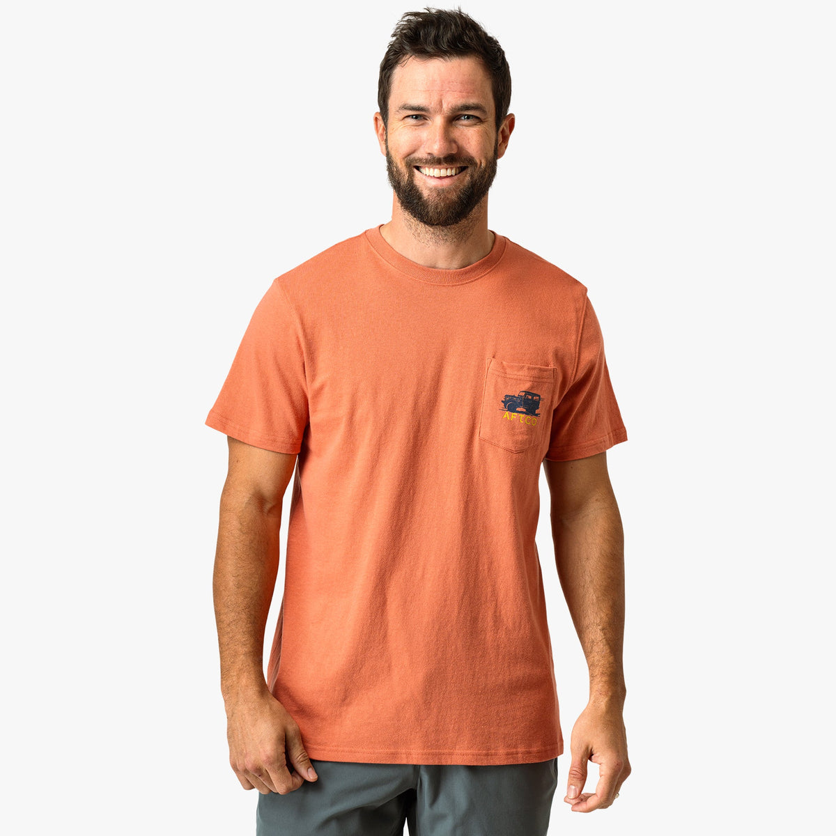 Melon Nomad Short Sleeve Men's Fishing T-Shirt / AFTCO Best Price