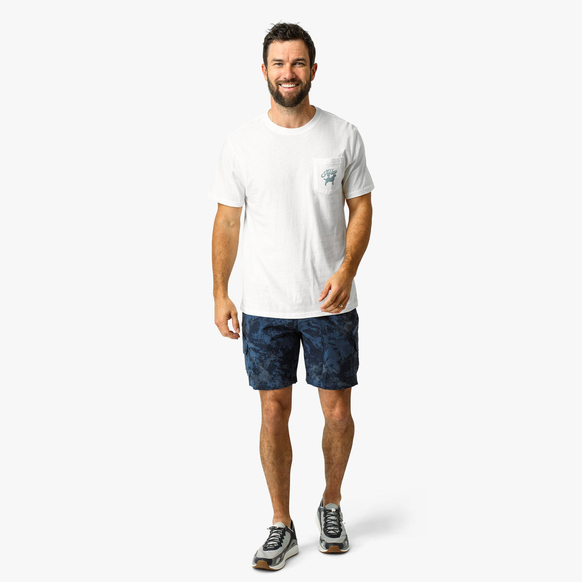 Melon Nomad Short Sleeve Men's Fishing T-Shirt / AFTCO Best Price