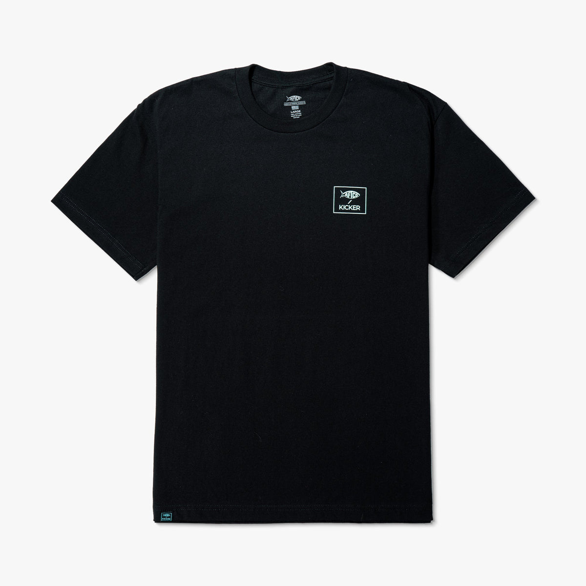 Black Interlock T-Shirt / AFTCO Classic