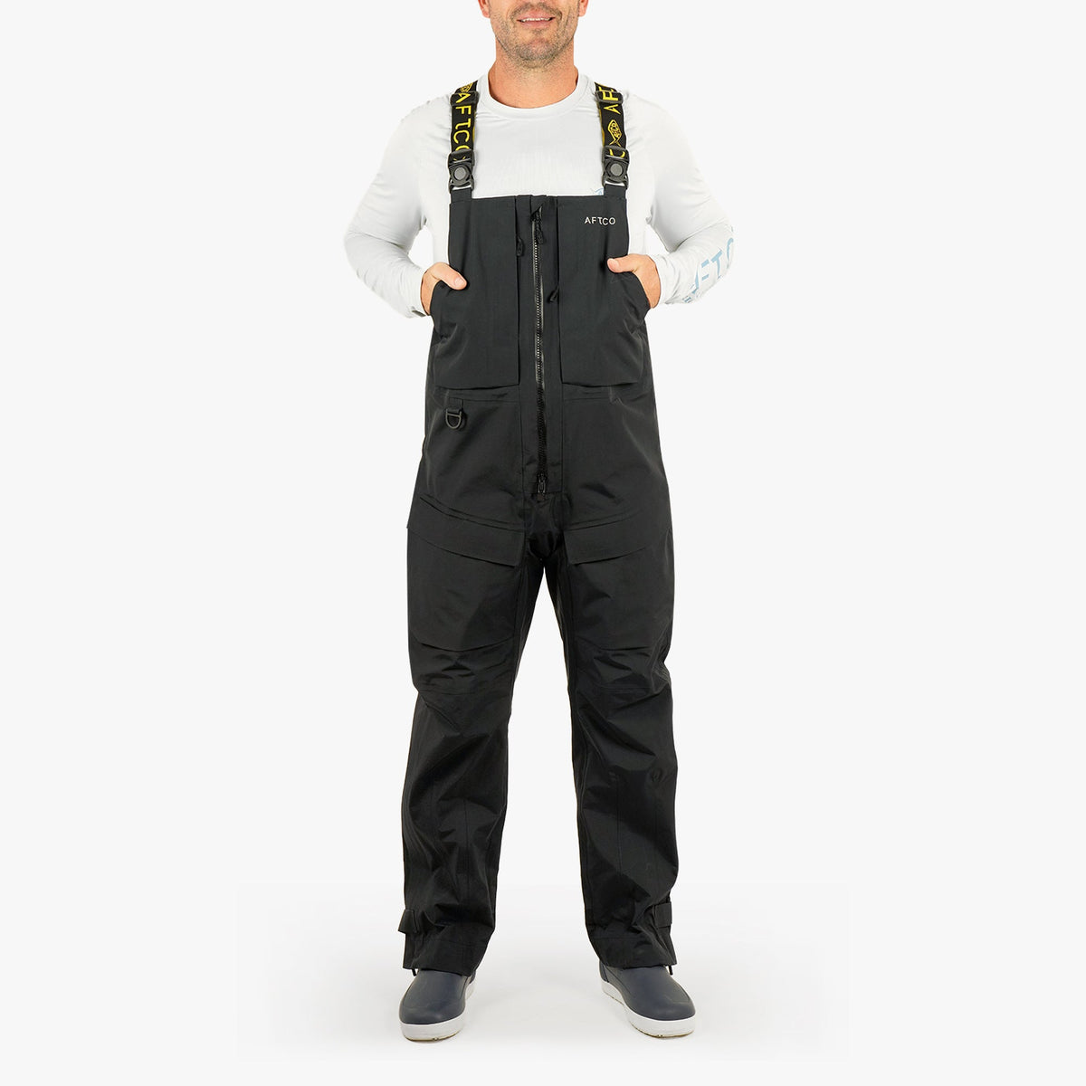 Black Fortress Fishing Bibs / AFTCO Trusted