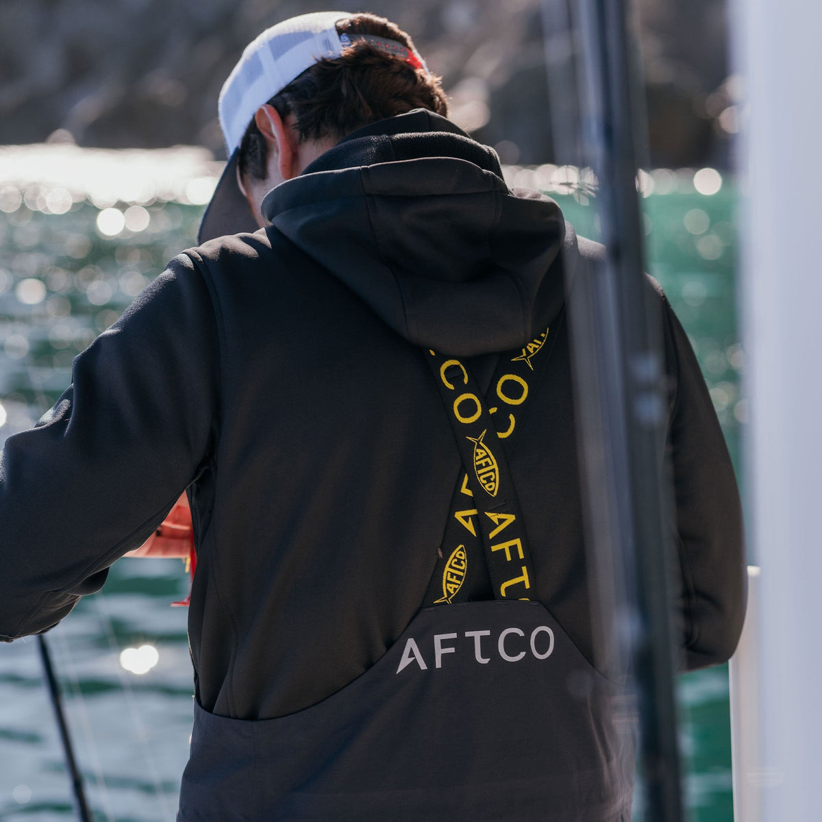 Black Fortress Fishing Bibs / AFTCO Trusted