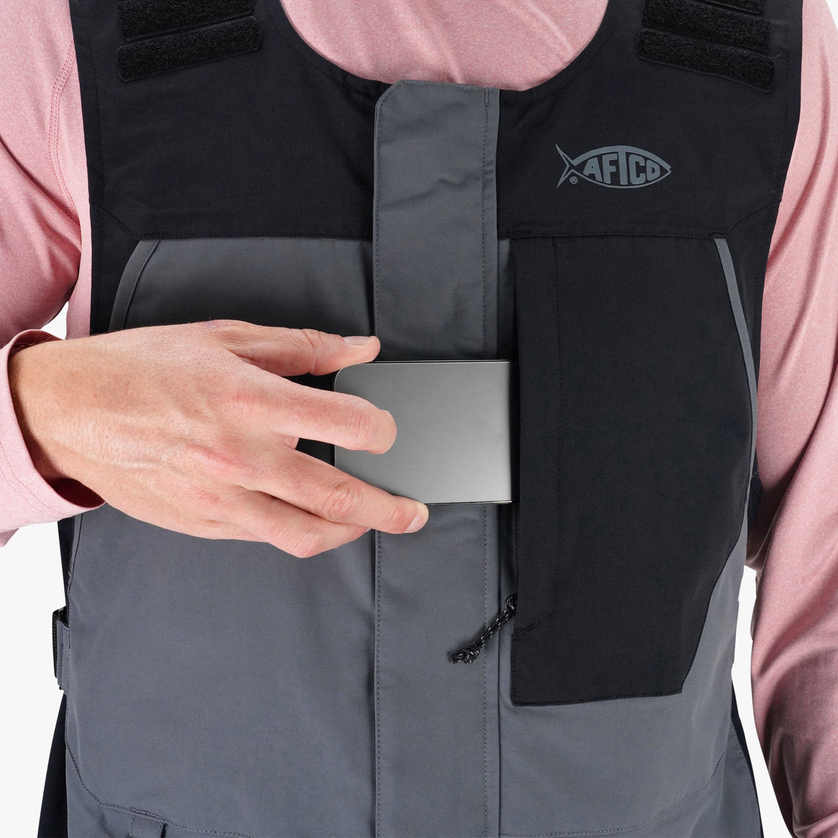 Gun Metal Hydronaut® Heavy-Duty Bib / AFTCO Quality