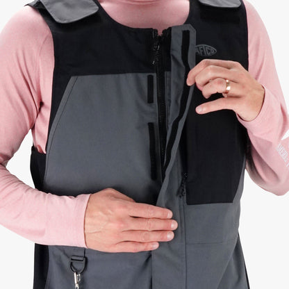 Gun Metal Hydronaut® Heavy-Duty Bib / AFTCO Quality