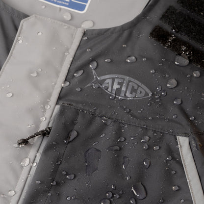 Gun Metal Hydronaut® Heavy-Duty Bib / AFTCO Quality