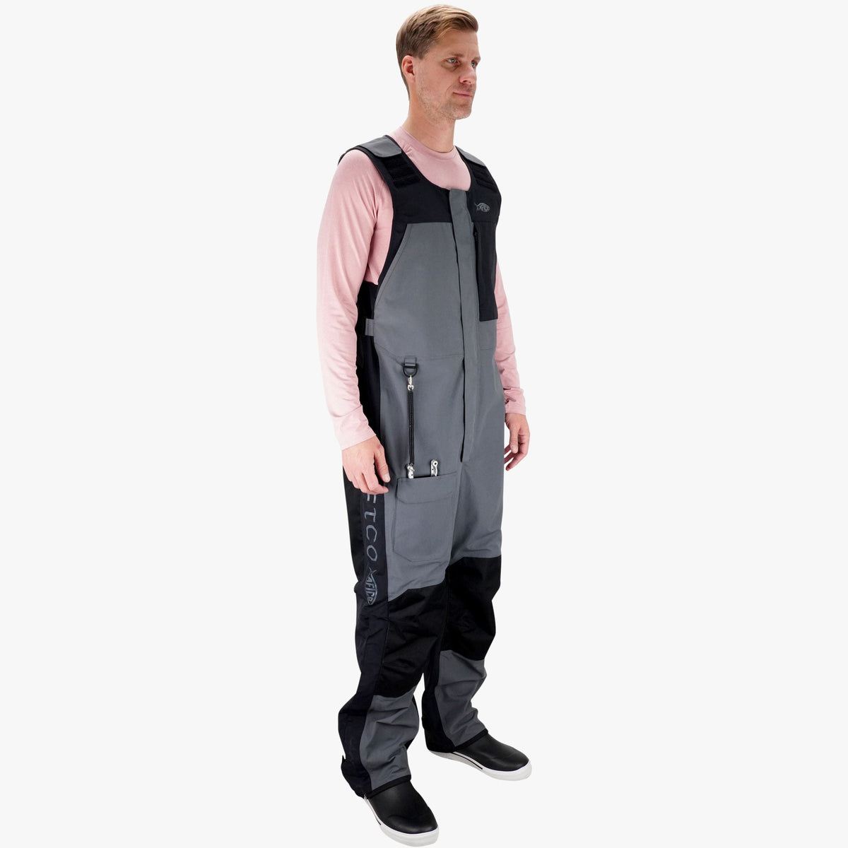 Gun Metal Hydronaut® Heavy-Duty Bib / AFTCO Quality