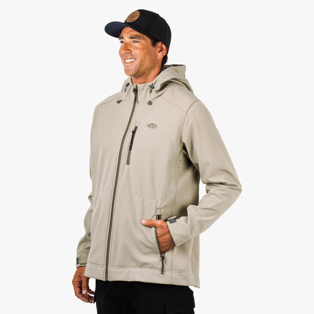 Coriander Reaper Softshell Zip Up Jacket / AFTCO Everyday