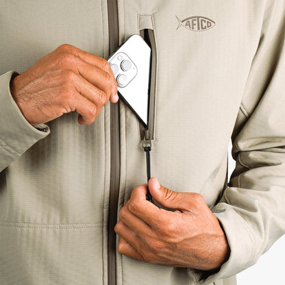 Coriander Reaper Softshell Zip Up Jacket / AFTCO Everyday