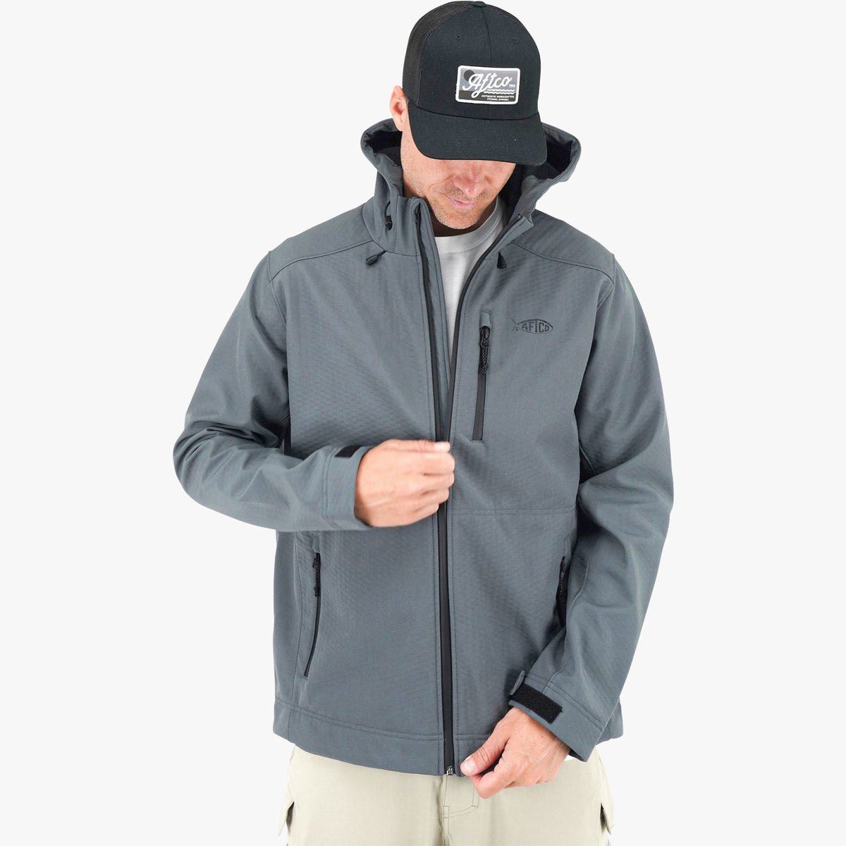 Coriander Reaper Softshell Zip Up Jacket / AFTCO Everyday