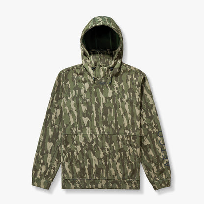 Olive Current Camo Reaper Hoodie: Camo Sweatshirt / AFTCO Signature