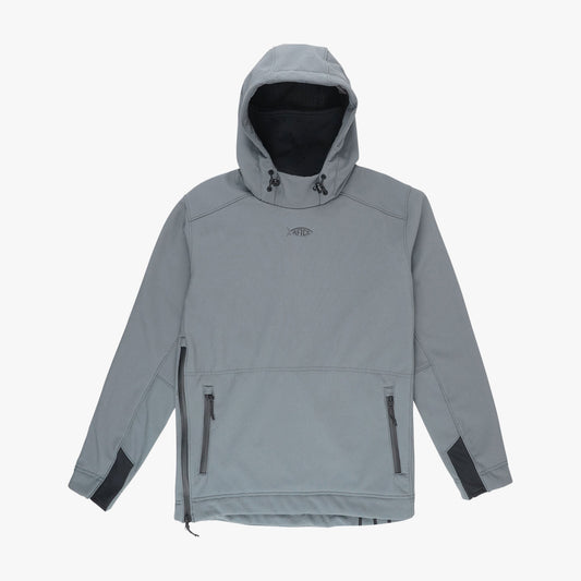 Charcoal Reaper Windproof Pullover Hoodie - Stretch Softshell / AFTCO Featured