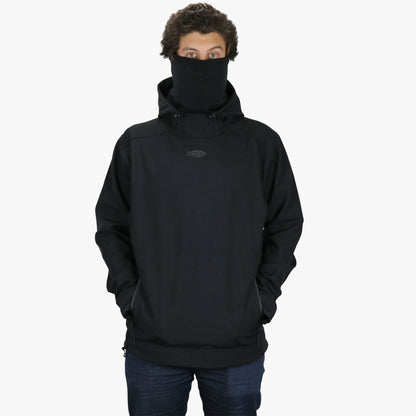Charcoal Reaper Windproof Pullover Hoodie - Stretch Softshell / AFTCO Featured