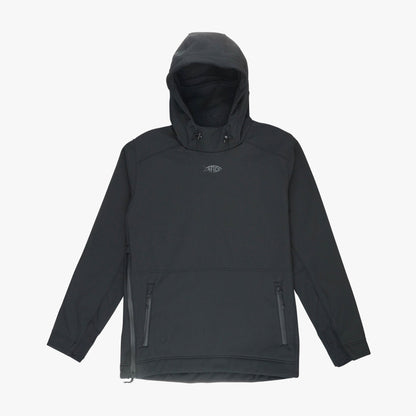 Charcoal Reaper Windproof Pullover Hoodie - Stretch Softshell / AFTCO Featured
