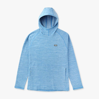 Dark Sea Heather Coastal Layer Pullover Hoodie / AFTCO Trending