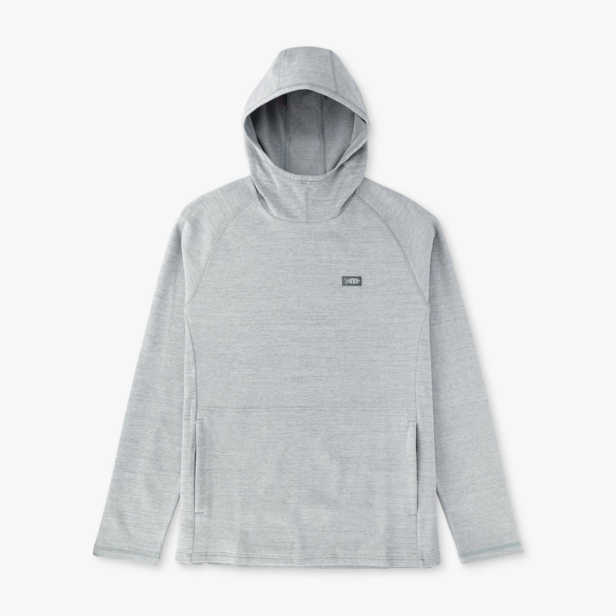 Dark Sea Heather Coastal Layer Pullover Hoodie / AFTCO Trending