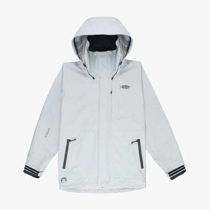 Light Gray Barricade Rain Gear Jacket / AFTCO Best Price