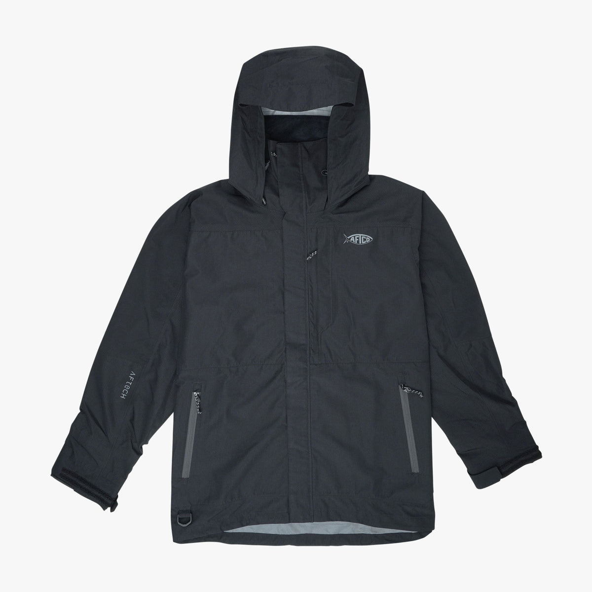 Light Gray Barricade Rain Gear Jacket / AFTCO Best Price