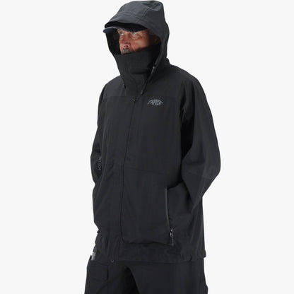 Light Gray Barricade Rain Gear Jacket / AFTCO Best Price