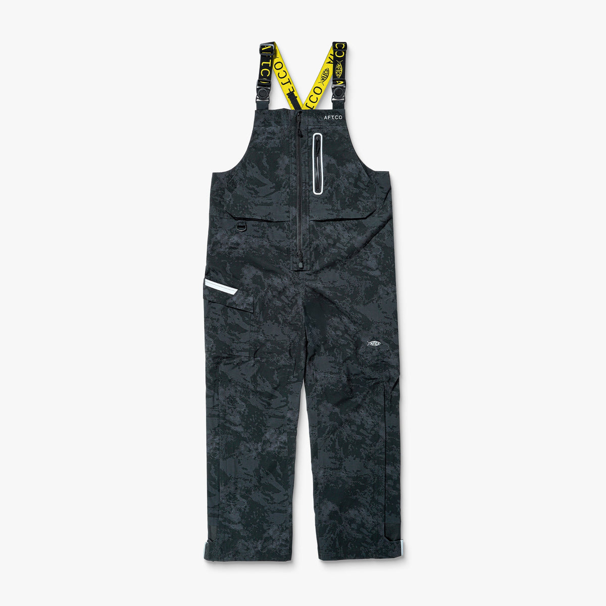 Olive Current Camo Stormbreaker Fishing Bib / AFTCO Deals