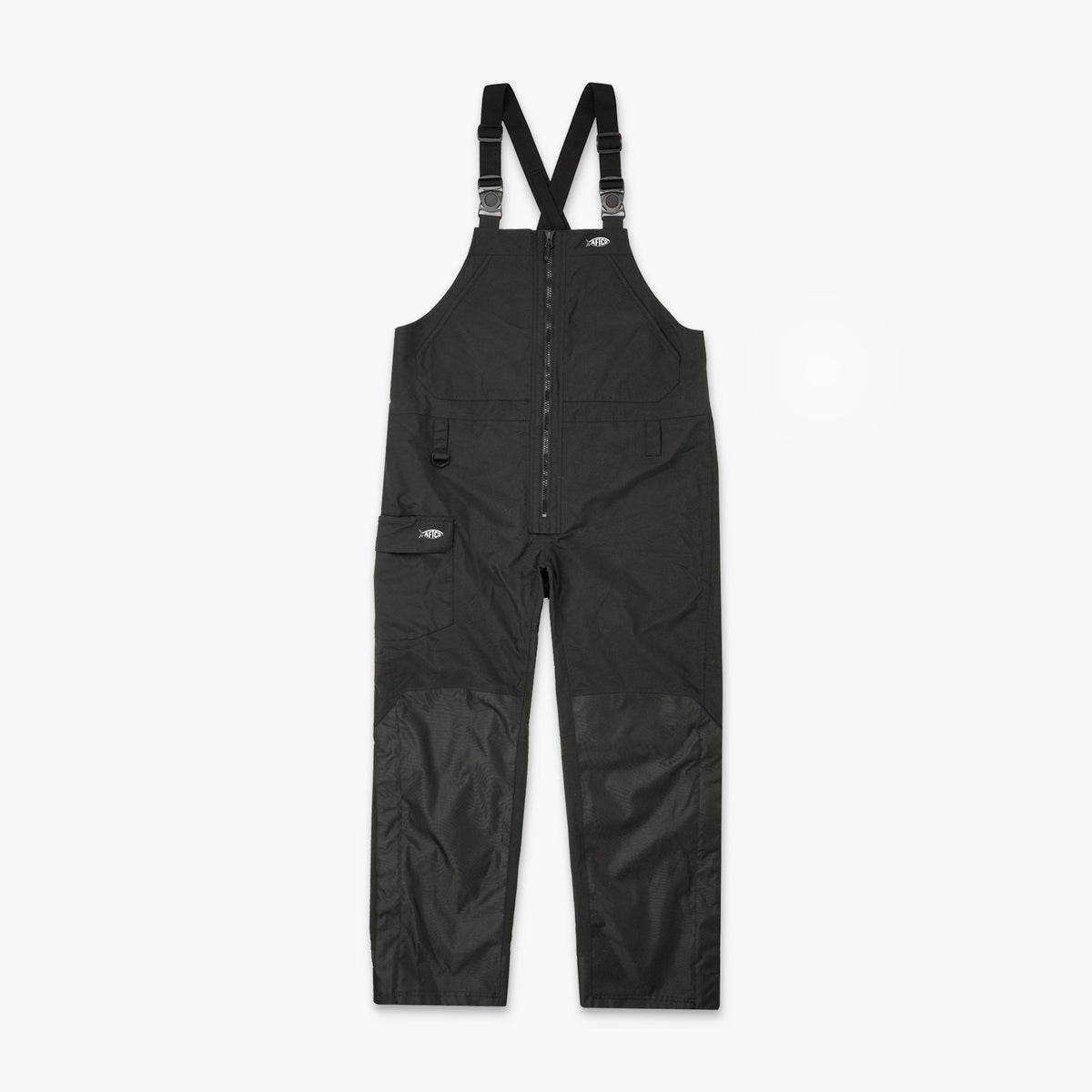 Black Hydrobib Waterproof Fishing Bib / AFTCO New