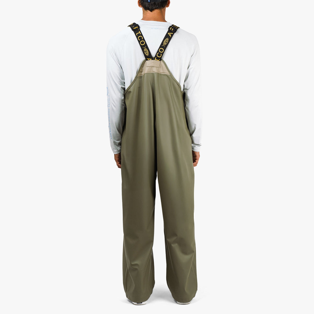 Burnt Olive Seafarer Fishing Bib / AFTCO Trending